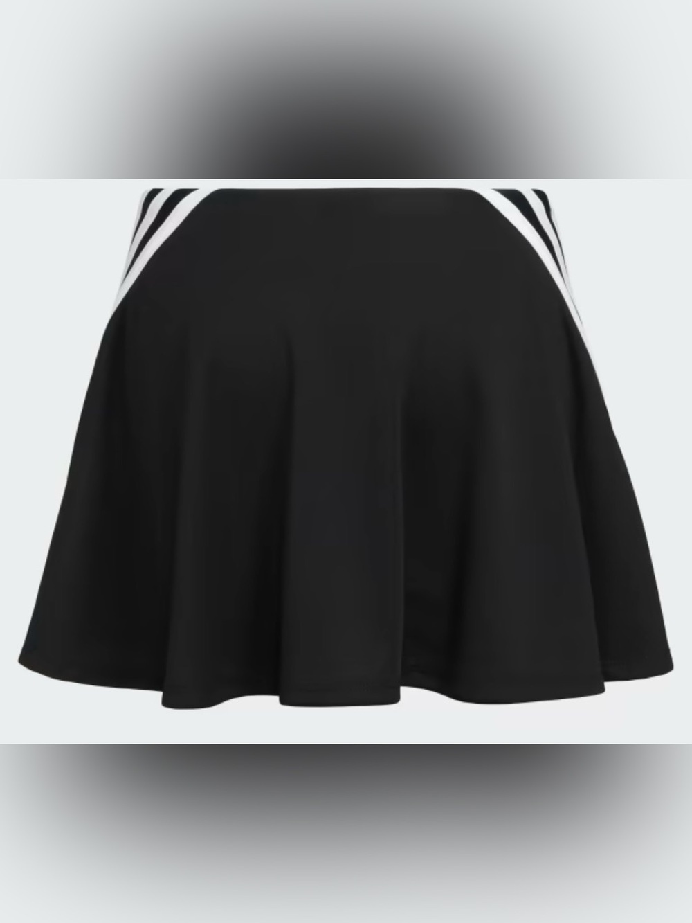 Adidas Black Skort with White Accents - Picture 2 of 8
